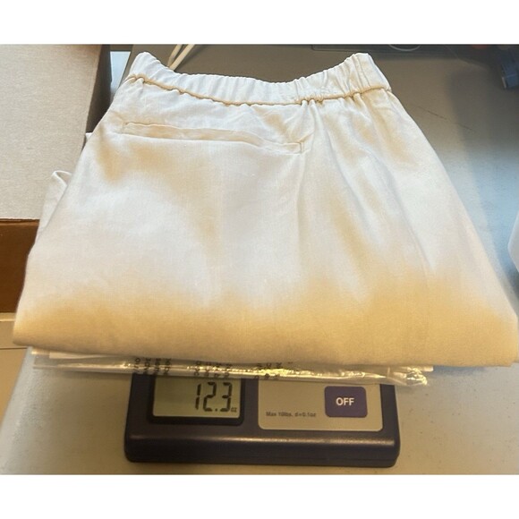 J. Jill Womens Small Petite Linen Stretch‎ Pants Beach Vacation Relax - Picture 8 of 8